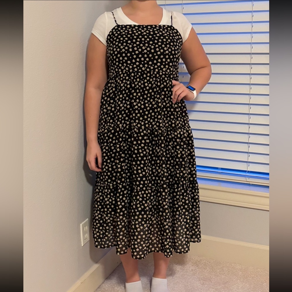 Justify Black Midi Dress